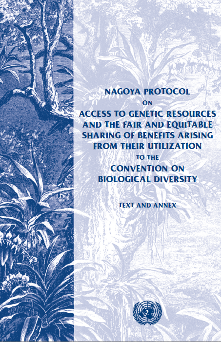 NAGOYA PROTOCOL cover